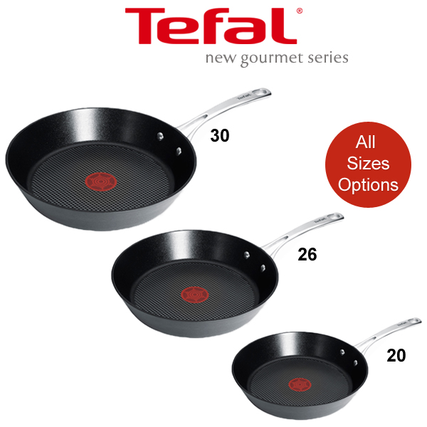Tefal Gourmet Hard Anodised Frying Pan With Thermospot Technology All